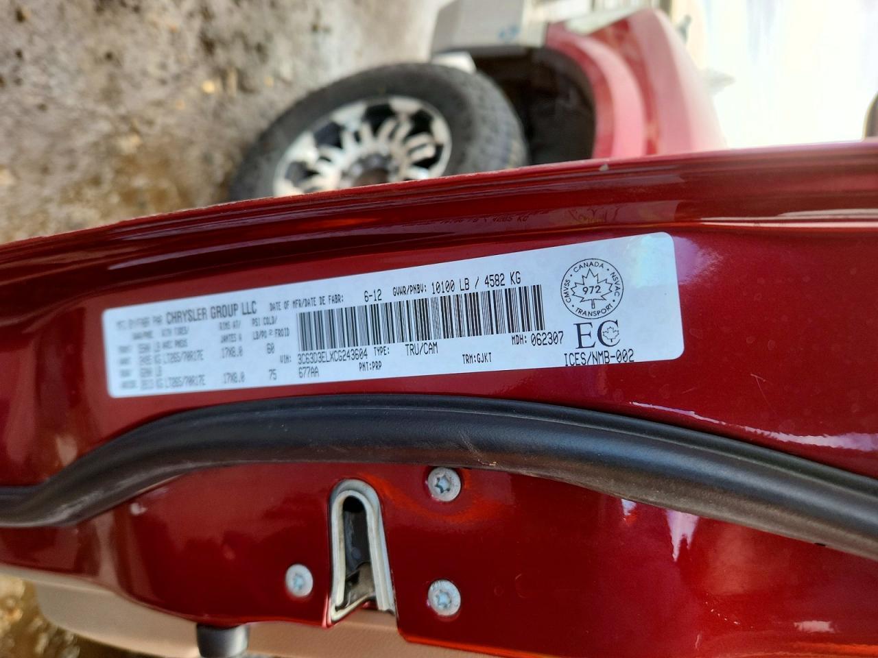 2012 Dodge RAM 3500 Laramie