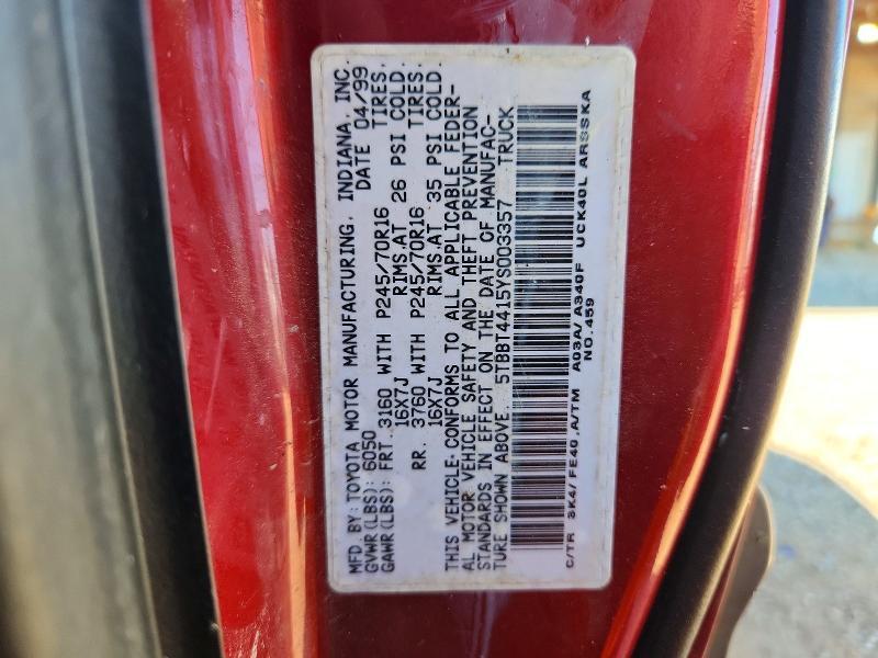 2000 Toyota Tundra SR5