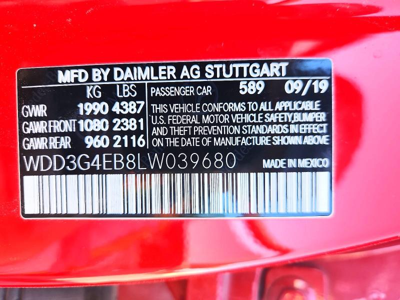 2020 Mercedes-Benz A 220