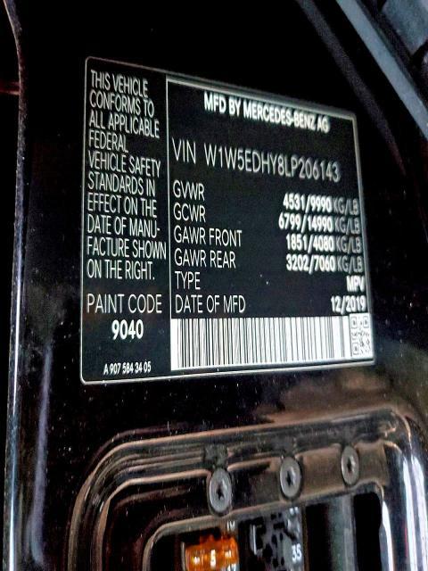 2020 Mercedes-Benz Sprinter 3500 Delivery Van