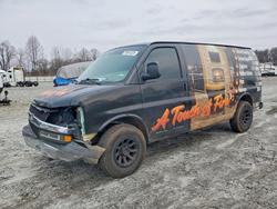 Salvage trucks for sale at Spartanburg, SC auction: 2007 Chevrolet Express G1500 LS