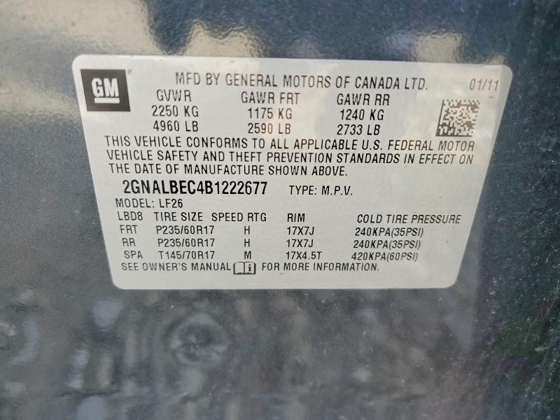 2011 Chevrolet Equinox ls