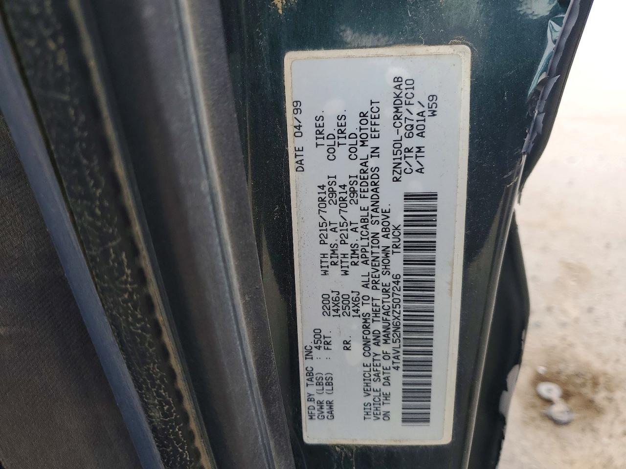 1999 Toyota Tacoma Base