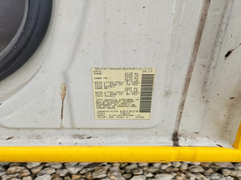 2014 Niss NV 2500