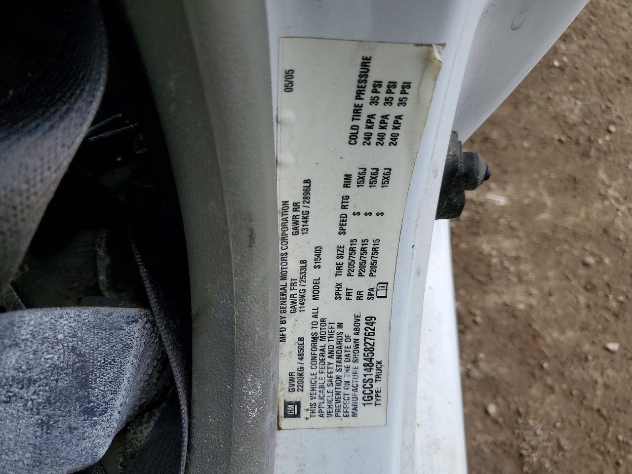 2005 Chev Colorado
