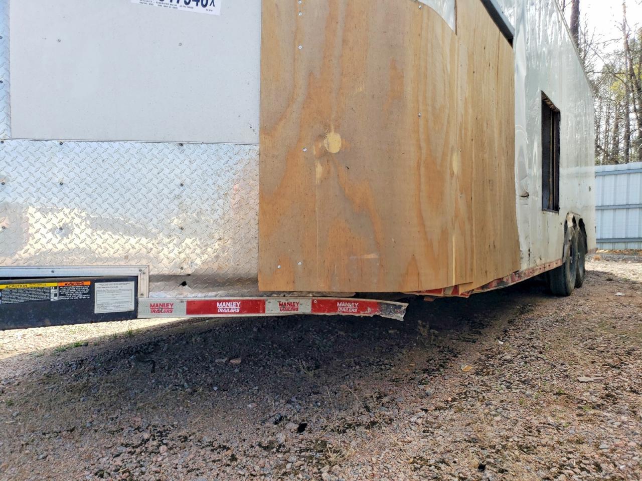 2023 Manley Enclosed Cargo Trailer