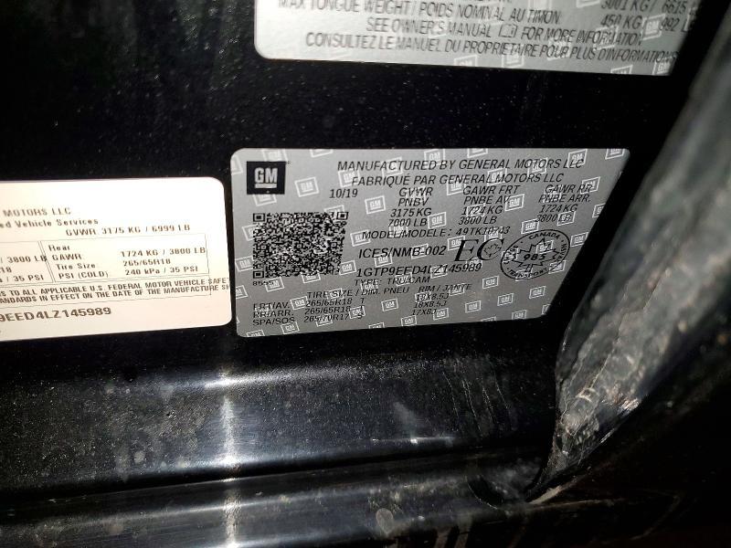 2020 GMC Sierra K1500 AT4