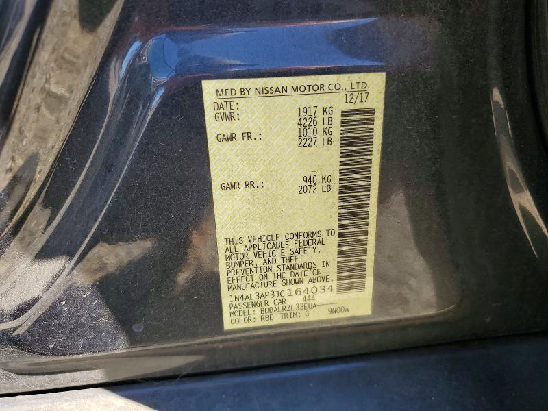 2018 Nissan Altima 2.5 sl