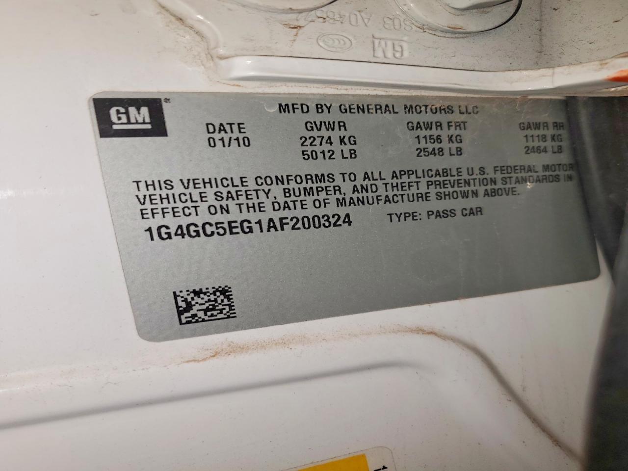 2010 Buick Lacrosse cxl