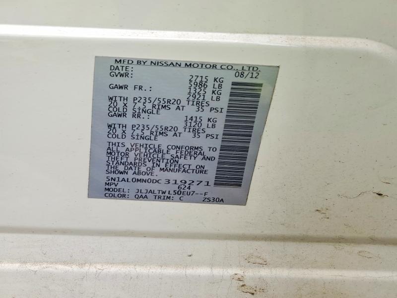 2013 Infiniti Jx35 Base