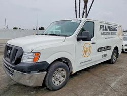 Nissan salvage cars for sale: 2020 Nissan NV 2500 Utility / Service Van