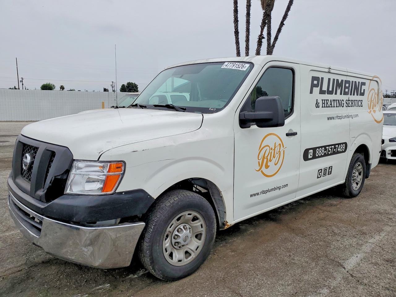 2020 Nissan NV 2500 Utility / Service Van