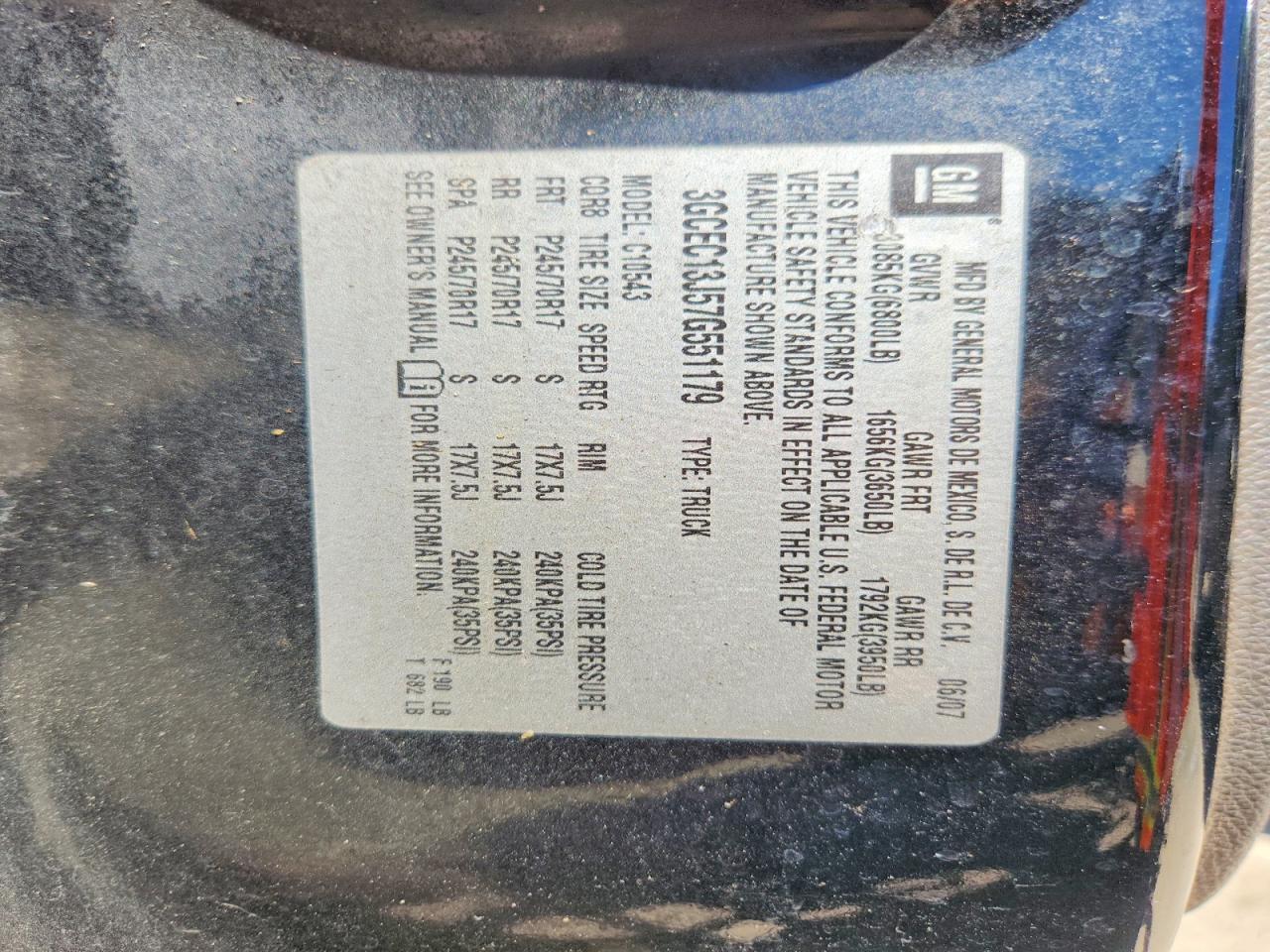 2007 Chevrolet Silverado C1500 Crew cab