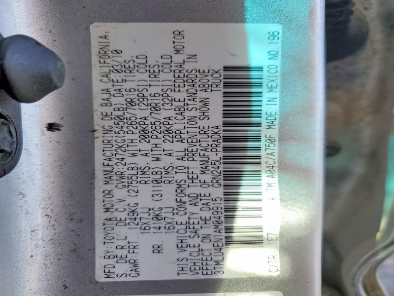 2010 Toyota Tacoma V6