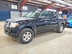 Salvage trucks for sale at East Granby, CT auction: 2012 Nissan Frontier S