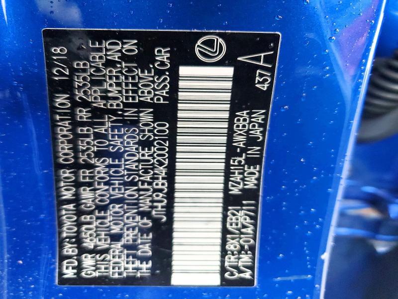 2019 Lexus Ux 250h f Sport