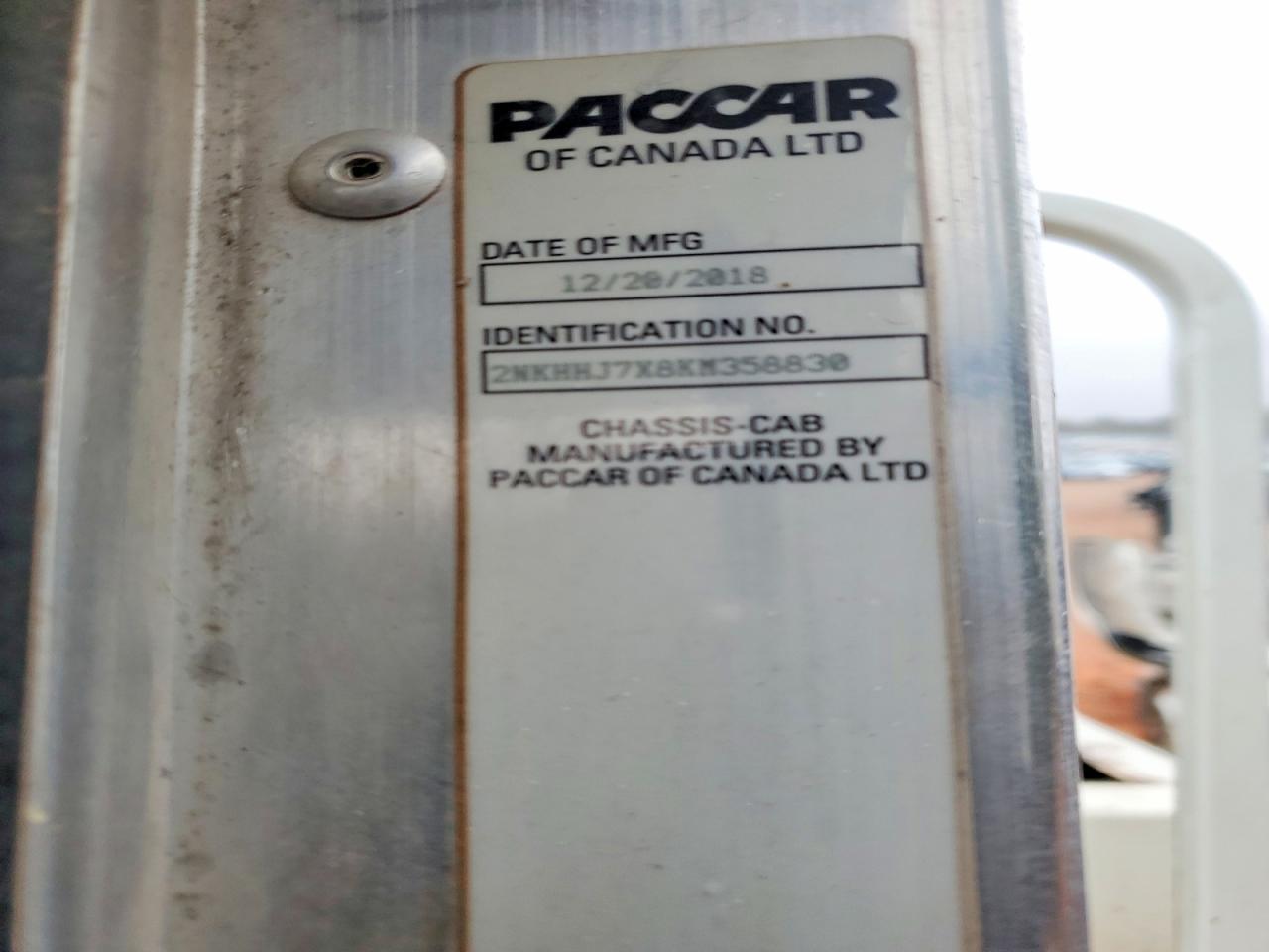 2019 Kenworth T370 Refuse Truck