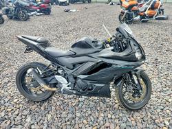 Salvage cars for sale from Copart Pekin, IL: 2022 Yamaha YZFR3 A