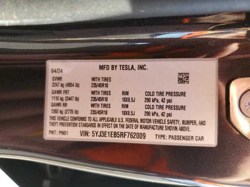 2024 Tesla Model 3