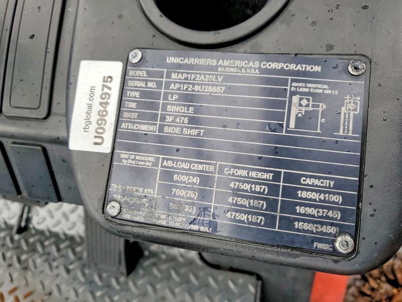 2020 Other Industrial 2020 Unicarriers MAP1F2A25LV Forklift