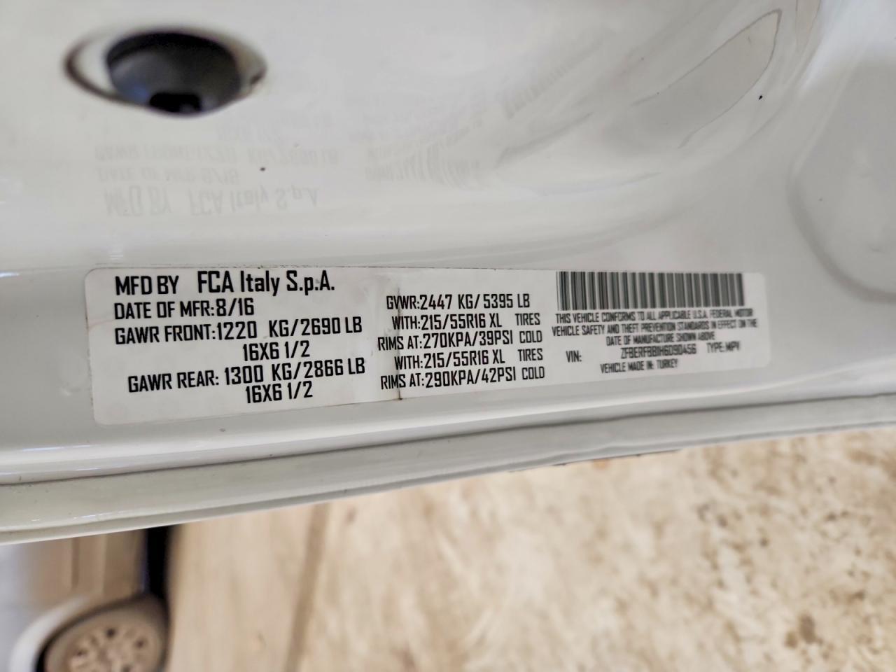 2017 Dodge RAM Promaster City SLT