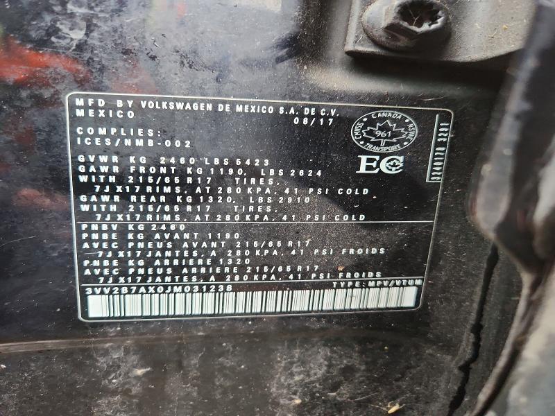 2018 Volkswagen Tiguan se