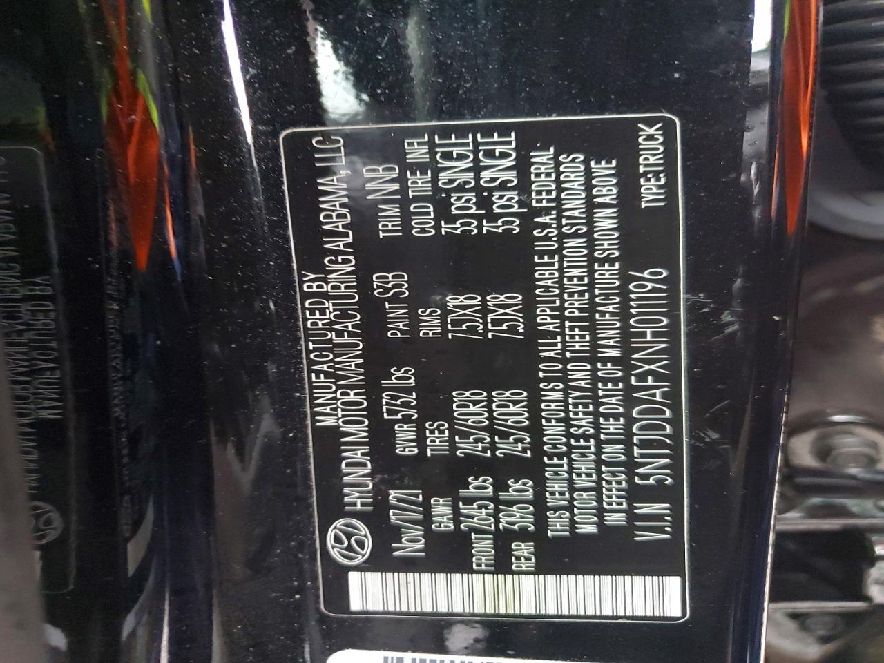 2022 Hyundai Santa Cruz SEL Premium