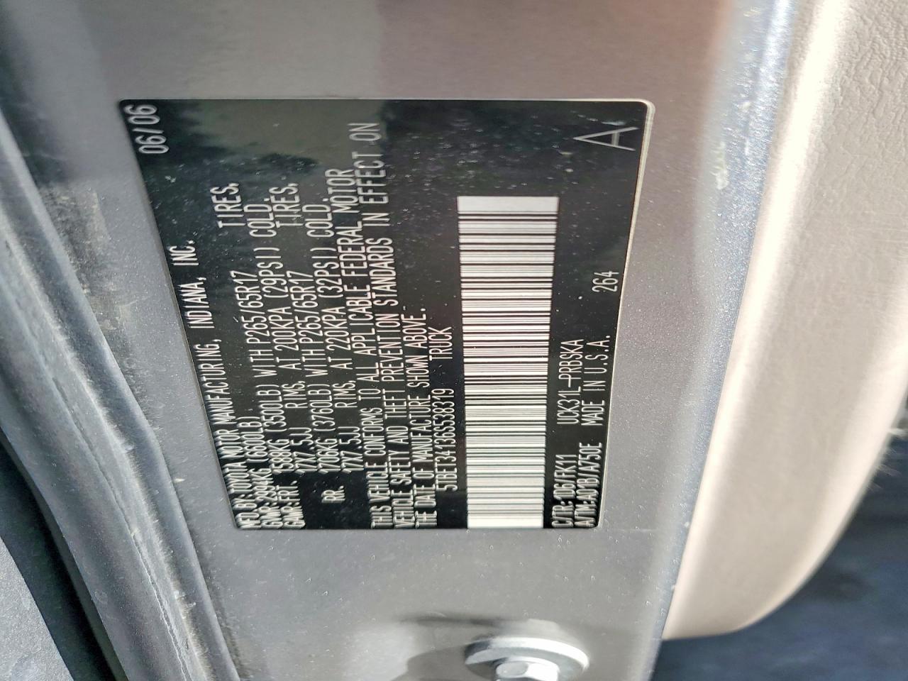 2006 Toyota Tundra SR5