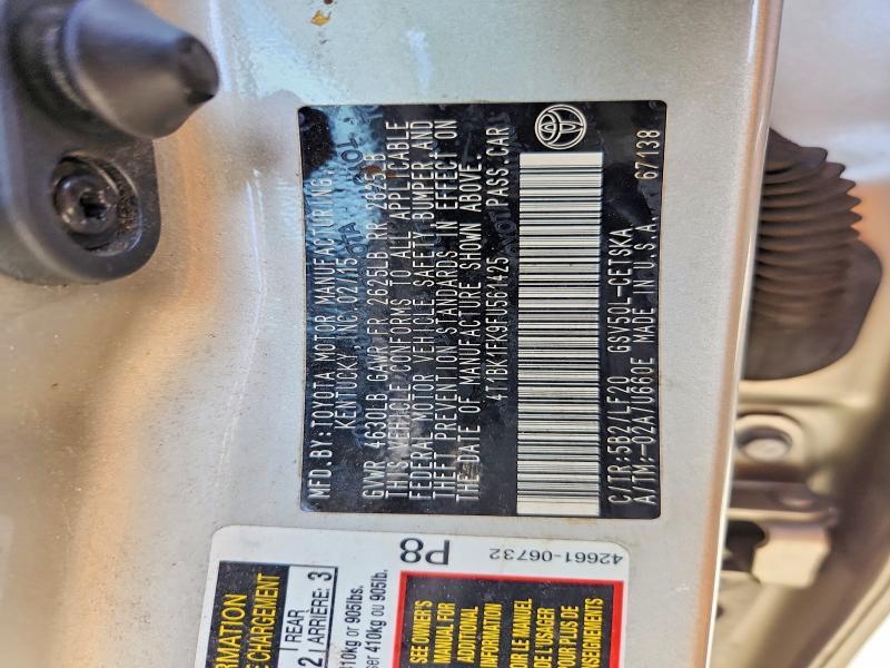 2015 Toyota Camry xse V6