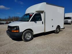 Salvage trucks for sale at Rogersville, MO auction: 2015 Chev Express G3500