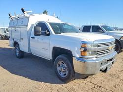 Salvage trucks for sale at Phoenix, AZ auction: 2015 Chevrolet Silverado C2500 Utility / Service Truck
