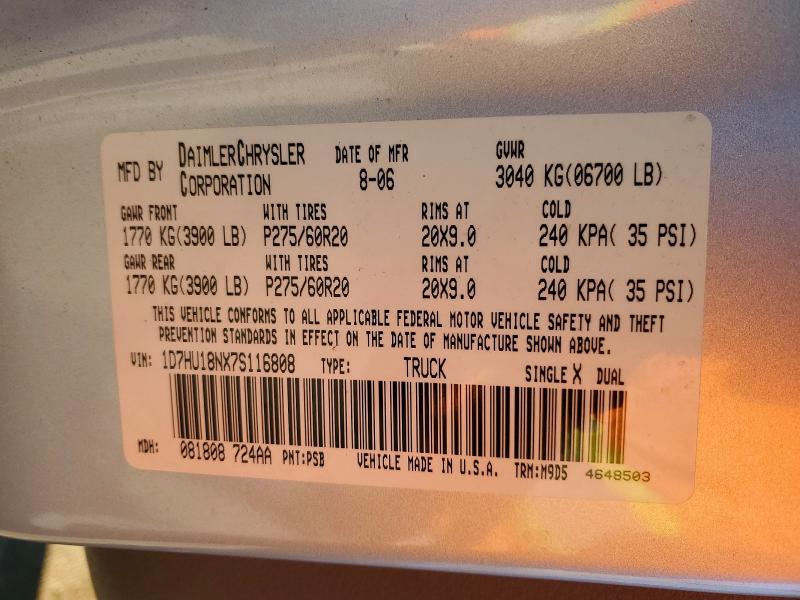 2007 Dodge RAM 1500 ST