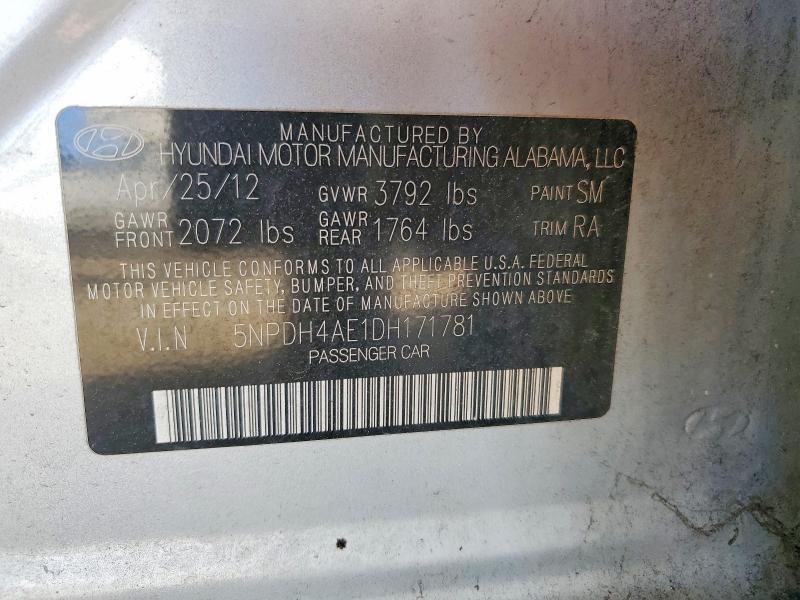 2013 Hyundai Elantra Limited