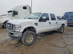 Salvage trucks for sale at Woodhaven, MI auction: 2008 Ford F250 Super Duty