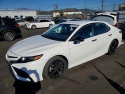 Vehiculos salvage en venta de Copart Sun Valley, CA: 2021 Toyota Camry se Night Shade