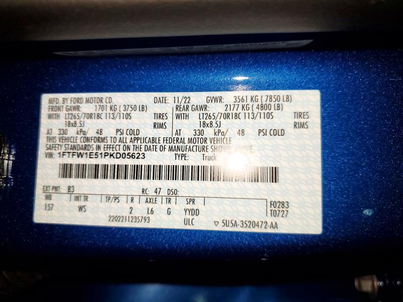 2023 Ford F150 Supercrew