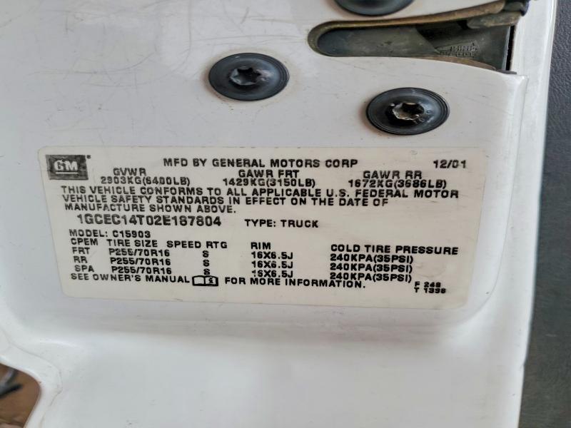 2002 Chevrolet Silverado C1500