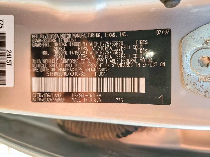 2007 Toyota Tundra Limited