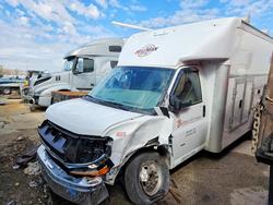 Salvage trucks for sale at Fort Wayne, IN auction: 2023 Chev Rolet Express Utility / Service Truck