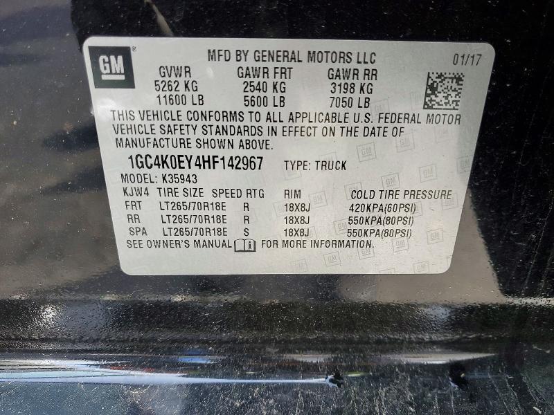2017 Chev Silverado C1500 Classic hd