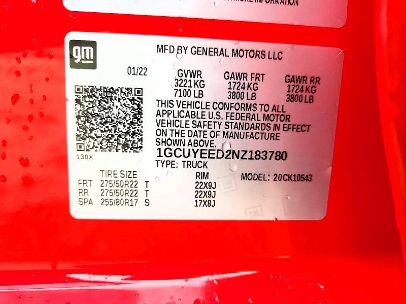 2022 Chevrolet Silverado LTD K1500 RST