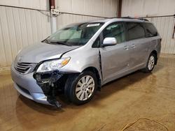 Vehiculos salvage en venta de Copart Pennsburg, PA: 2017 Toyota Sienna xle Premium 7-passenger