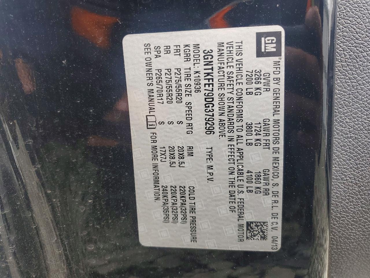 2013 Chevrolet Avalanche LT