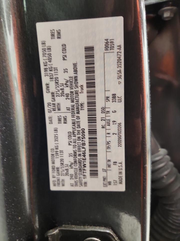 2020 Ford F150 Supercrew