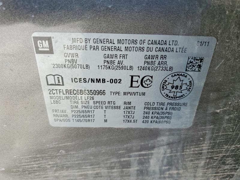 2011 GMC Terrain sle