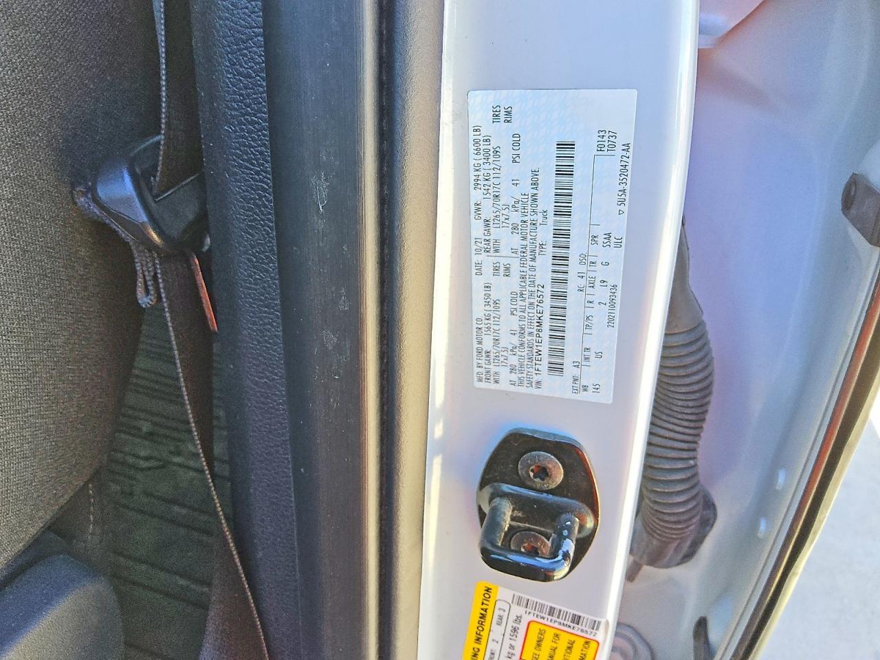 2021 Ford F150 Supercrew