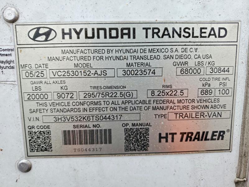 2026 Hyundai Translead-dry van Trailer