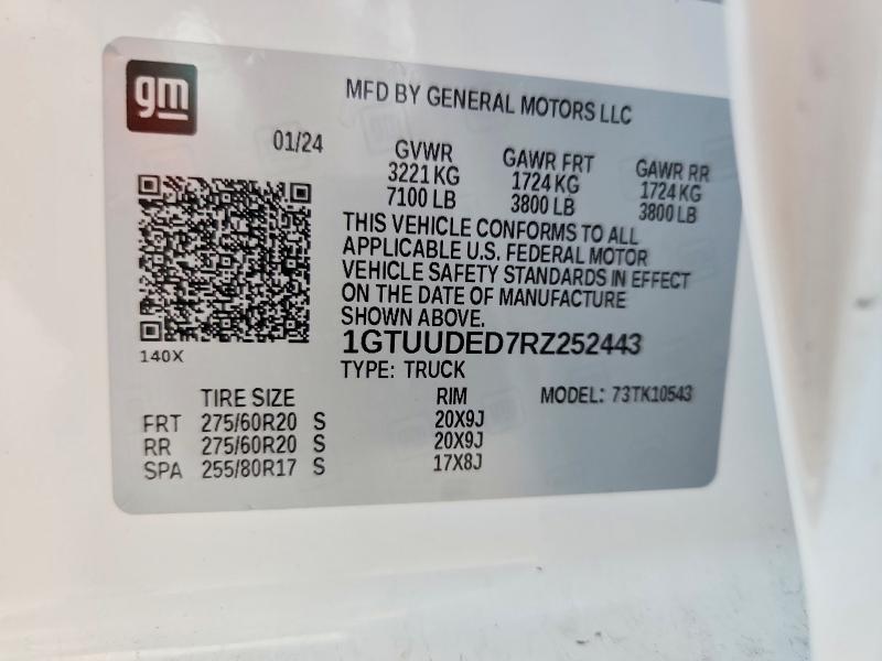 2024 GMC Sierra K1500 slt