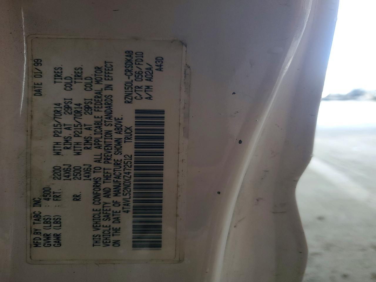 1999 Toyota Tacoma Base