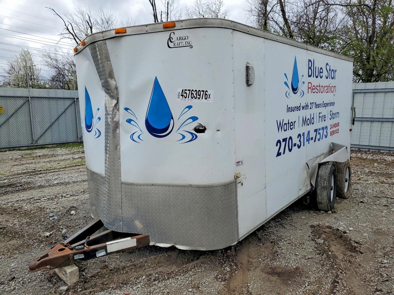 2015 Cargo Craft Enclosed Cargo Trailer